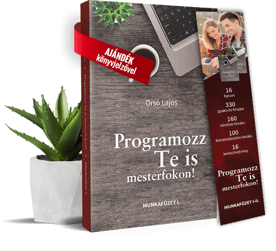 Programozás könyv, programozás feladatok